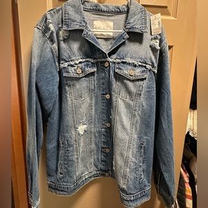 KanCan Denim Jacket Size Large
